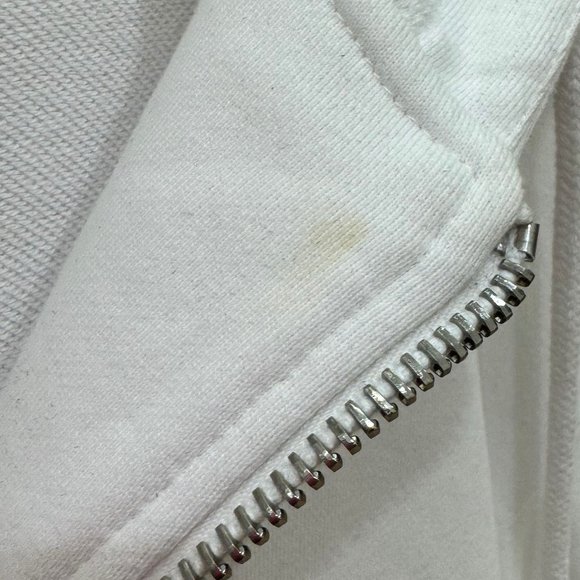 Helmut Lang White Zip Up Jacket - Picture 4 of 4